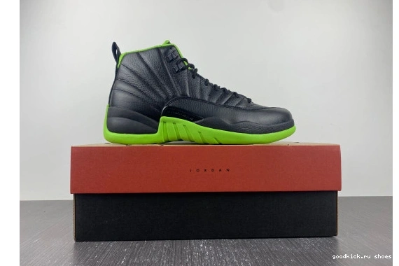 GREEN AJ12 BLACK Jordan 12 DOF FLIGHT 0419